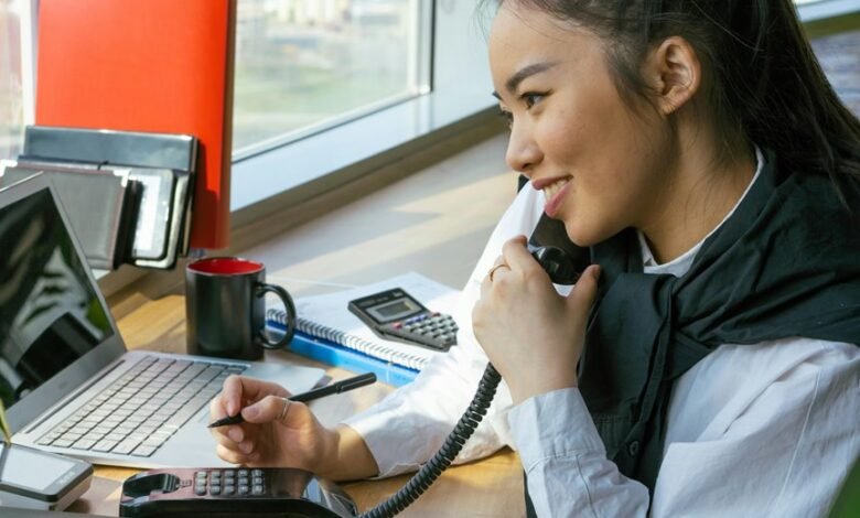 corporate business phone assistance
