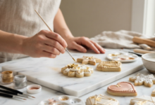 How to Decorate Cakes with Edible Glitter