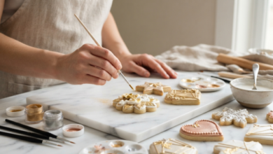 How to Decorate Cakes with Edible Glitter